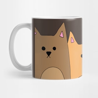 Three Cats Mug